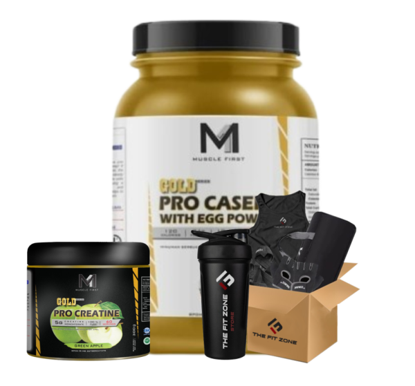 MuscleFirst Casein 2Lbs + Musclefirst Creatine 300Gram | PROMO BUNDLING