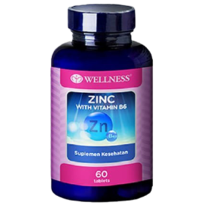 Wellness Zinc Vitamin B6 60Tablet