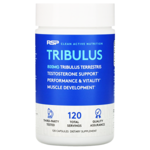 RSP Tribulus Terrestris 120 Capsules Naturally Testosteron Booster